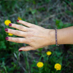 Handcrafted Confetti Sunstone Bling Bijou Stones Bracelet