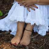 Tiger's Eye Fairy Dance anklet