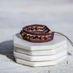 tigers eye earthy embrace bracelet