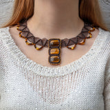 Tigresa Fifth Chakra's choker necklace