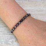 Tourmalinated Quartz Bling Bijou bracelet