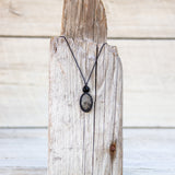 Tourmalinated Quartz & Black Tourmaline Mystic Duet necklace