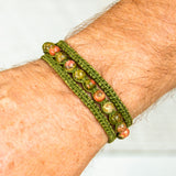 Unakite Earthy Embrace bracelet